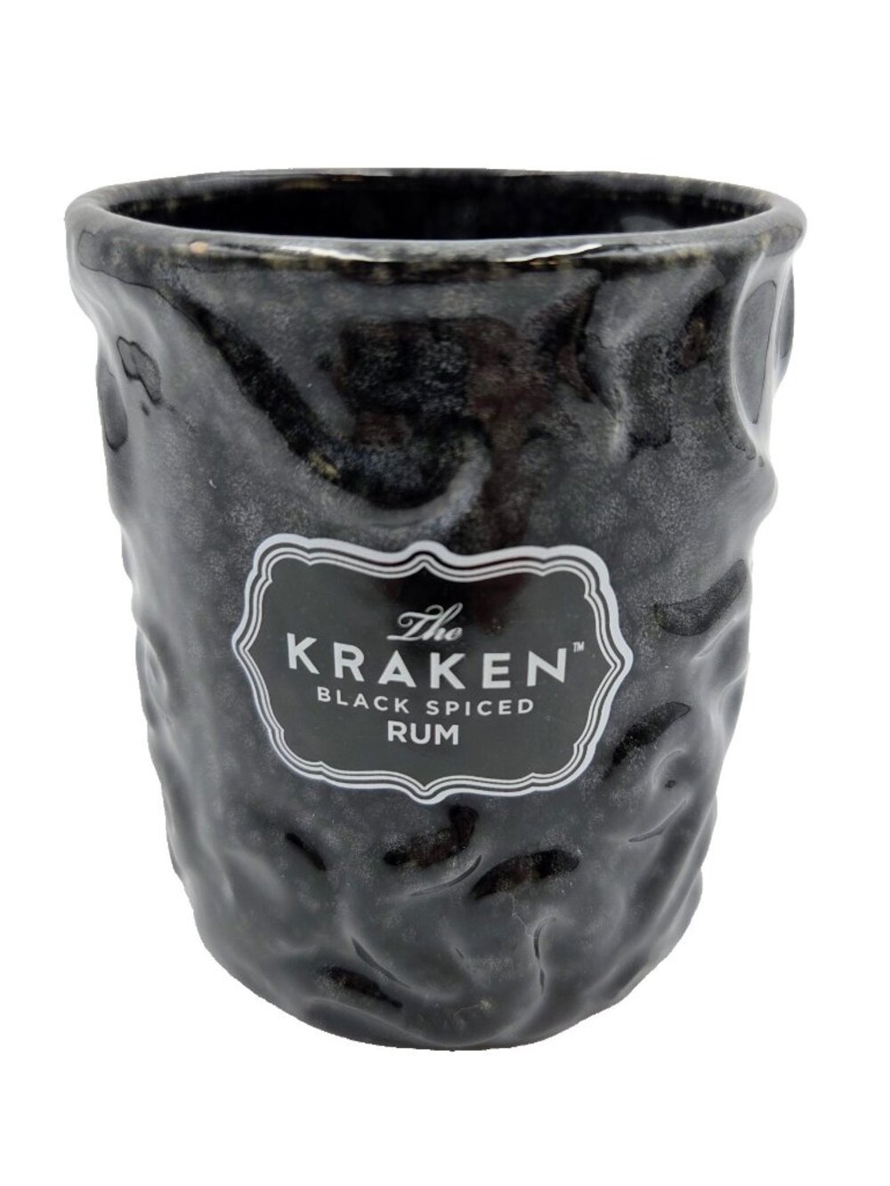 The Kraken Blue Black Spiced Rum Tiki Mug Octopus Cup Drink Read